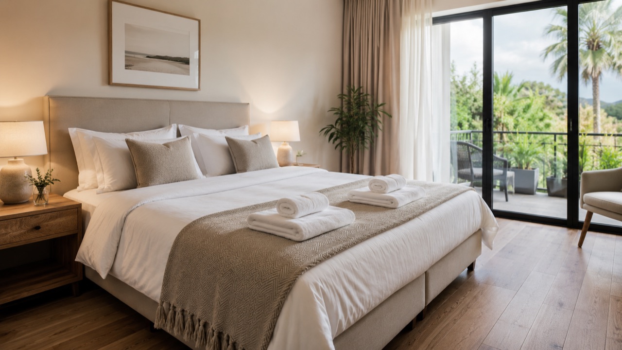 Logement Airbnb préparé par Nettoprem à Genève